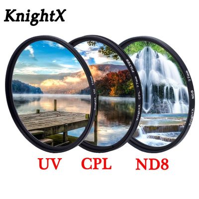 KnightX UV CPL ND Star variable Lens Filter For canon nikon photo 24-105 d5300 18-200 49mm 52mm 55mm 58mm 62mm 67mm 72mm 77mm