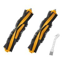 2PCS Dust Cleaning Sweeper Roller Main Brush for Ecovacs Deebot DN33 DN55 Vacuum Cleaner Replacement Brush Parts