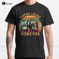 Grew Up Tough On The Streets Vatos Locos Forever Rave Acid Classic Tshirt T Shirts For Creative Funny Tee