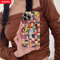 HAOPU เคสครอบโทรศัพท์ใหม่สำหรับ iPhone SAMSUNG XiAOMi OPPO ViVO ความคิดสร้างสรรค์ศิลปะแฟชั่นลายวายร้ายดินสอสี