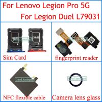 Untuk Lenovo Legion Pro 5G L79031 Legion Duel Loud Speaker Pembaca Sidik Jari Angkat Kamera Motor NFC Volume Earpiece Kabel Flex