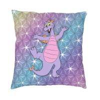 xzx180305   Epcot Figment Beacon Of Magic ปลอกหมอนบ้านตกแต่งมังกรสีม่วง Cushions โยนหมอนสำหรับรถพิมพ์