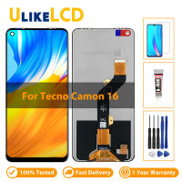 LCD คุณภาพสูงสำหรับ Infinix Tecno Camon 16 CE7 CE7j จอแสดงผล LCD เปลี่ยน Digitizer หน้าจอสัมผัส + ซ่อมเครื่องมือ