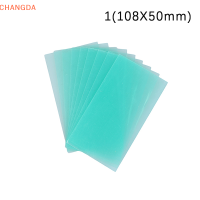 ?【Lowest price】CHANGDA แผ่นพลาสติกป้องกันตัว5ชิ้น/เซ็ต (PC) หน้ากากกรองแสงสำหรับเชื่อมปรับสีอัตโนมัติ