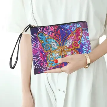 Diamond Painting 5D DIY Handbag Special Shaped Wristlet Bags