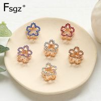 【cw】 Geometric Hairpins forGold Metal SmallShape Top Hair Claw Clip Fringe Crab for Hair WeddingHair Jewelry ！