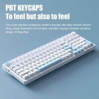 99 Keys Wireless Keyboard Bluetooth-compatible 5.0 USB Ajazz AK992 Gasket Mount Keyboard Triple Mode PBT Keycaps for Computer PC