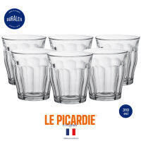 Duralex Picardie 310 ml (6 ใบ) แก้วน้ำ  แก้วกาแฟ แก้วชา แก้วน้ำ everyday glass แก้ว tempered glass