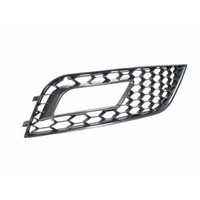1Pair Honeycomb Mesh Fog Light Frame Air Intake Grille Fog Light Grille Automobile Replacement Parts for Audi A4 B8.5 2013-2016