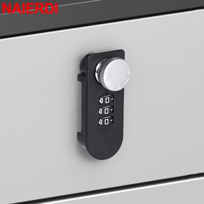 NAIERDI Combination Password Drawer Lock Smart Cabinet Locks Furniture Security Lock Mechanical Safety Suitable for Home Office