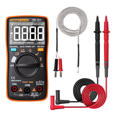 ANENG AN113D Digital Multimeter Electrical Meter 6000 Counts DCAC Current Voltage Tester Meters True RMS Auto Ranging