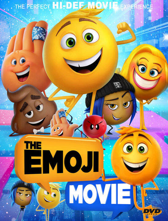 DVD The Emoji Movie -f122 | Lazada