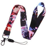 (ร้อน) B0297อะนิเมะโตเกียวปอบสายคล้องคอ lanyards พวงกุญแจผู้ถือป้าย ID บัตรเครดิตผ่านแขวนเชือกบาศศัพท์ Char. อุปกรณ์เสริมเสริม