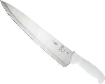 Mercer Culinary Slicer Wavy Edge, 11 inch, Ultimate White