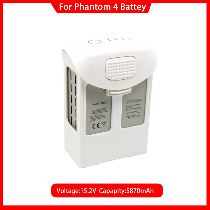 สำหรับ-dji-phantom-4-series-แบตเตอรี่เที่ยวบินอัจฉริยะ-5870mah-ความจุสูง-phantom-4-pro-แบตเตอรี่สูงสุด30นาทีเวลาบิน-gift