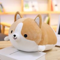 Corgi Dog Plush Toy Cute Cartoon Kawaii Stuffed Soft Doll Cushion Boys Girls Anti Stress Cushion Pillow Toys For Children Kids