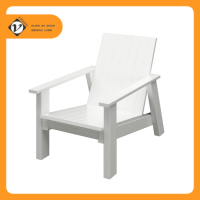 Vilann เก้าอี้สนาม uPVC รุ่น MINI CHAIR สีขาว ขนาด กว้าง 45 ลึก 50 สูง 80 ซม