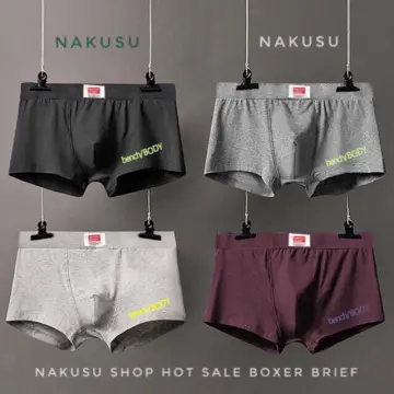 Nakusu Bench Body 100% Cotton Men's Boxer Shorts Adult Underpants