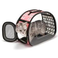 Breathable Cat Space Capsule Transparent Carrier Bag Carrier for Small Dog Cat Shoulder Basket Backpack Travel Cage Handbag