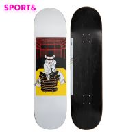 กระดานสเก็ตบอร์ดรุ่น 120 Bruce ขนาด 8.75" (สีดำ) 8.75" Skateboard Deck 120 Bruce - Black