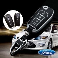 กรอบ-เคส ใส่กุญแจรีโมทรถยนต์ รุ่นเรืองแสง All New Ford Ranger,Everest 2015-18 Key 2-3 ปุ่ม