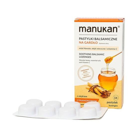 Manukan - viên ngậm thảo dược cao cấp của ba lan hộp 16 viên - ảnh sản phẩm 2