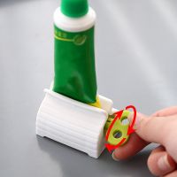 【CW】 1PCS NEW 4 Colors Plastic Toothpaste Tube Squeezer Dispenser Rolling Holder Supply Cleaning Accessories