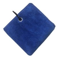 “：】、‘ Microfiber Golf Towel 40X40cm Golf Towel Hook And Loop Fastener The Convenient Golf Cleaning Towel Black Grey Blue White New