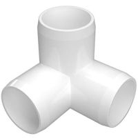 12 Pcs Tee PVC Elbow-Build Heavy Duty PVC Furniture DIY Pipe Furniture Fittings PVC Elbow Fittings 1inch