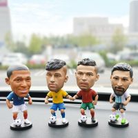 【CC】❡  Car Interior Decortion Shake Football Star Bobblehead Dashboard Accessories Swinging Creativity Ornament