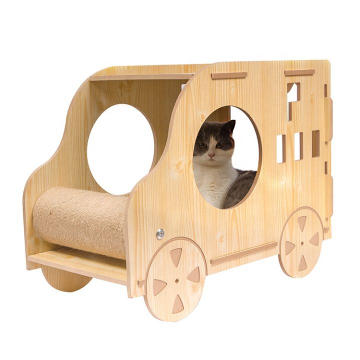 h-amp-a-ขายดี-คอนโดแมว-บ้านแมว-ที่นอนแมว-ของเล่นแมว-ที่นอนแมวทรงรถ-ที่ฝนเล็บแมว-สำหรับสัตว์เลี้ยง