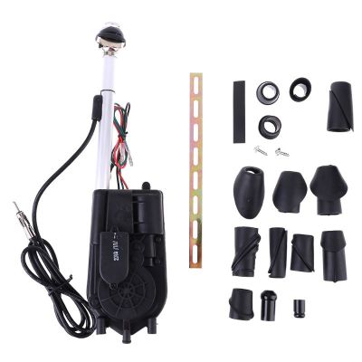 12V Universal Car Auto AM FM Radio Electric Power Automatic Antenna Aerial Kit