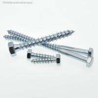 △ M6 M8 Hexagon Head Wood Screws Galvanized carbon steel Self-tapping Screw