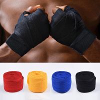 2.5/5M Cotton Boxing Bandage Hand Gloves Wrist Wraps Elastic Belt Sports Sanda Kickboxing MMA Muay Thai Training Hand Protector