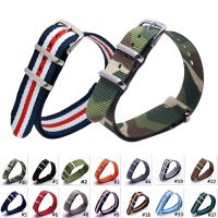 Nylon Watchband Strap 18mm 20mm 22mm 24mm Generic Watchband Belt Replacement Men Women High Quality Watch Accessories Straps