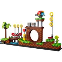 Ideas 21331 1125Pcs Sonic The Hedgehogs Pop Game Green Hill Zone Model Building Set Block Bricks Kits Toys For Children Gift