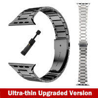 Ultrathin Stainless Steel Strap For 7 6 5 4 3 SE Band 38mm 40mm 44mm 45mm Metal celet For Series Watchband