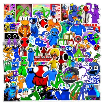 Green Rainbow Friends Sticker