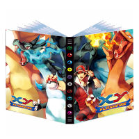 432 Pokemon Cards Holder 9 pocket Pokemones Album Collections Book Anime Game Trainer Binder Folder Top Loaded List Toys Gift