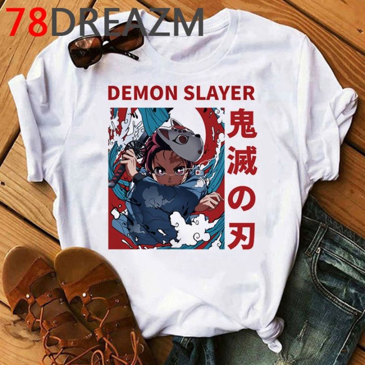 demon-slayer-t-shirt-for-women-japanese-anime-kawaii-t-shirt-kimetsu-no-yaiba-cartoon-demon-t-shirt-100-cotton-gildan