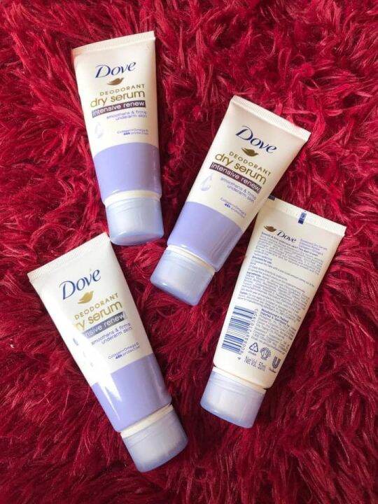 Dove Deo Lotion Antiperspirant Deodorant dry serum Intensive renew