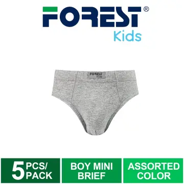 5 Pcs) Forest x Disney Kids Girl 100% Cotton Mini Brief Assorted Colo –  Forest Clothing