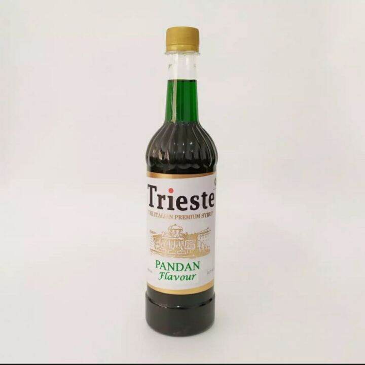 Trieste syrup sirup Pandan 650ml Lazada Indonesia