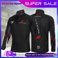 ✘❇✤ 2022 DAIWA เสื้อตกปลาแขนยาวมีฮู้ดเสื้อเจอร์ซี่ระบายอากาศได้ดีเสื้อแจ็คเก็ตปั่นจักรยานเดินป่าป้องกันแสงแดด