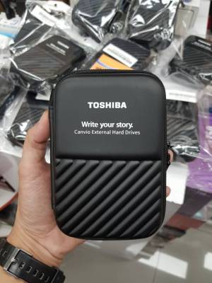 Toshiba กระเป๋าใส่ฮาร์ดดิสก์เอทานอล Toshiba หนาพิเศษ กันกระแทก กระเป๋าExternal