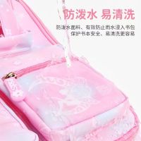 High-end 2023 new schoolbag elementary school girls first third and sixth grade girls ultra-light childrens spine protection backpack  Uniqlo original