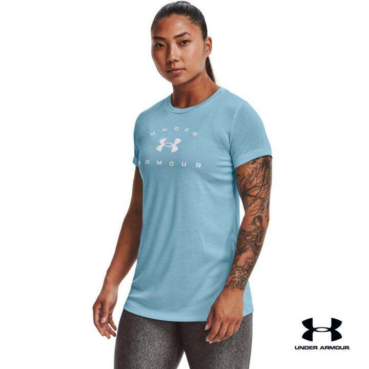 Under Armour UA Women's Tech™ Twist Arch Short Sleeve Lazada