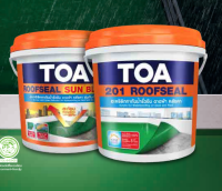 TOA รูฟซีล ซันบล็อค สีเทา 5GL 20.0Kg. ROOFSEAL SUN BLOCK อะคริลิกทากันรั่วซึมดาดฟ้า |ถัง| TTR Store