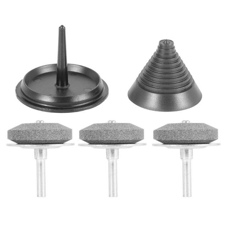 Lawn Mowers Blade Sharpener Tool Drill Attachment Sharpening Kit