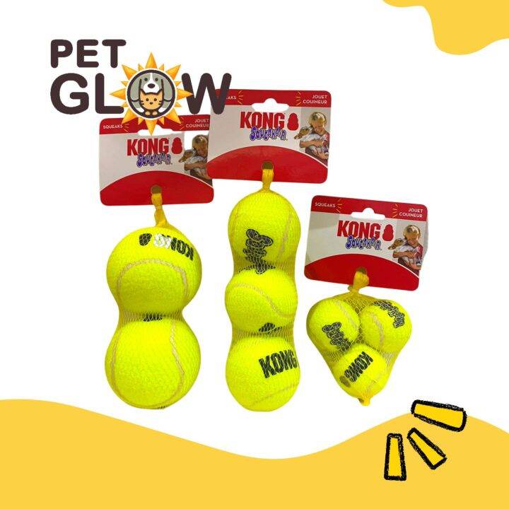 NEW PRODUCT! KONG SQUEAKAIR TENNIS BALL AIRDOG Lazada PH